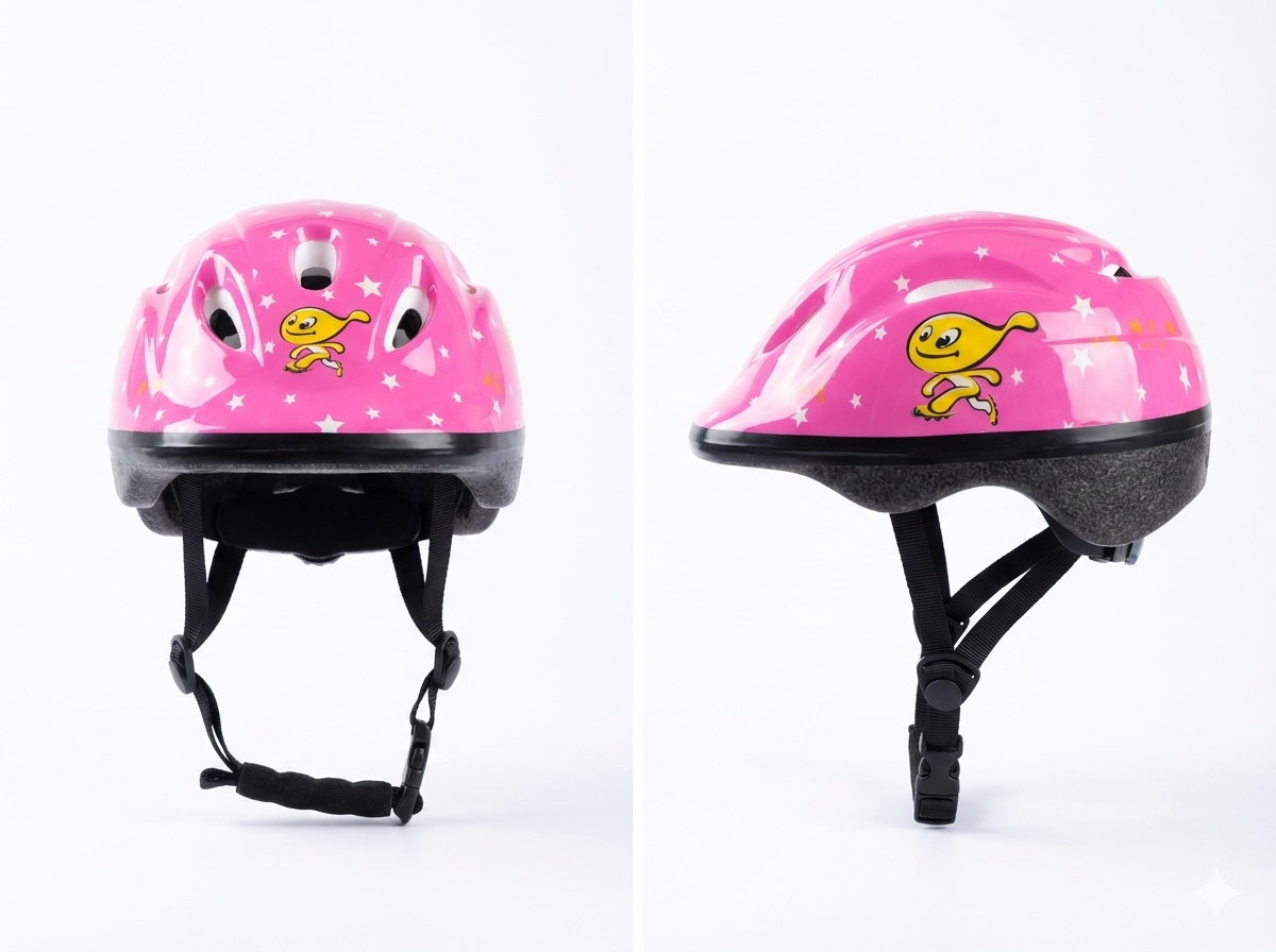 Pink Bike Helmet