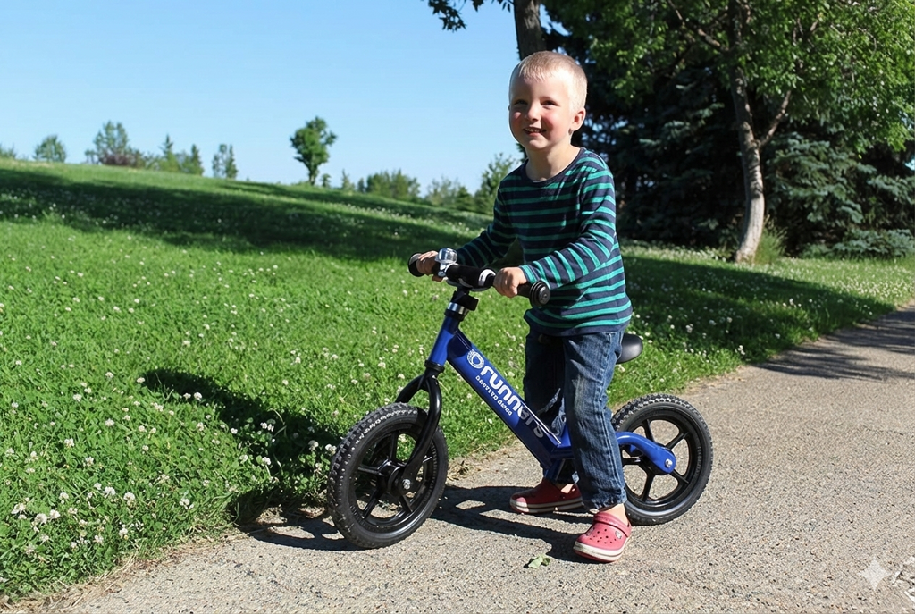 Blue Runners-Bike  (Ages 18 months - 5 years)