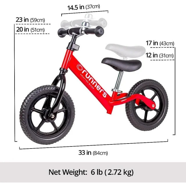 Red Runners-Bike (Ages 18 months - 5 years)