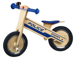 wooden scoot bike