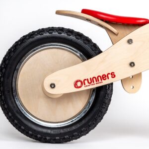 Classic Wooden Bike Back Axle